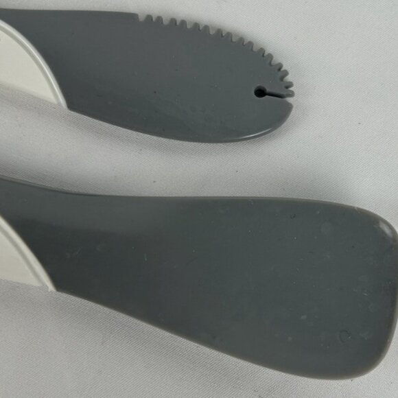 Lot Of 2 Pampered Chef Scoop And Spread Silicone Spatula Spreader 1708 - Picture 4 of 5